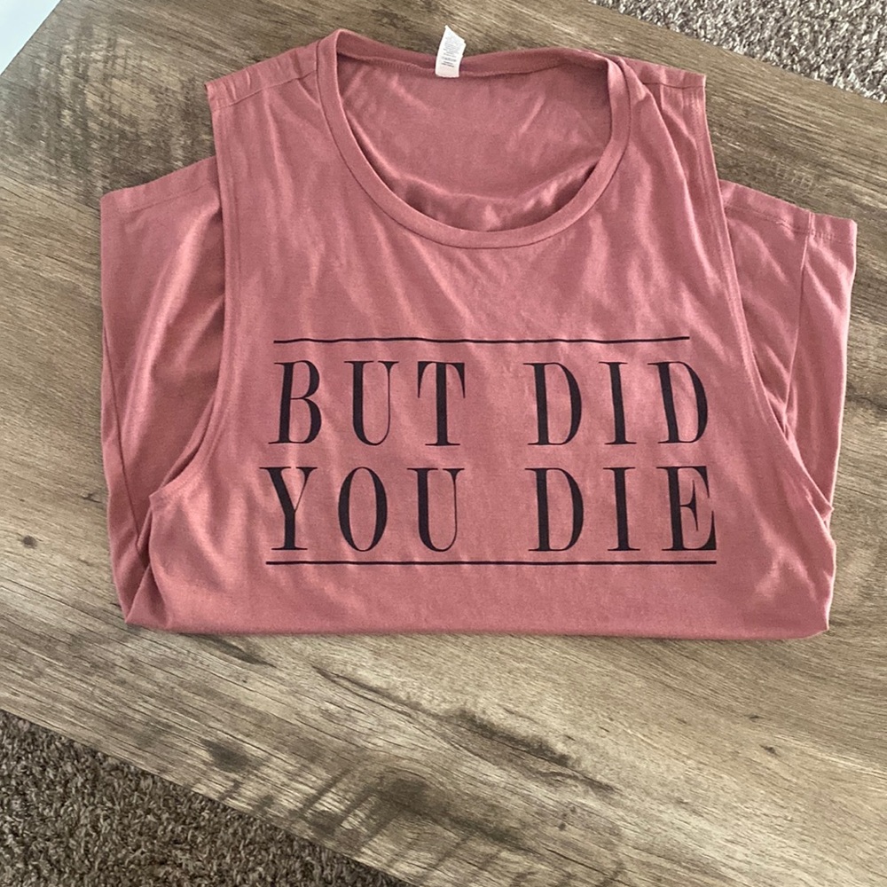 Bella canvas brand of tank top